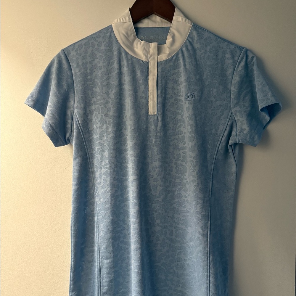 Blue Patterned Shirt
